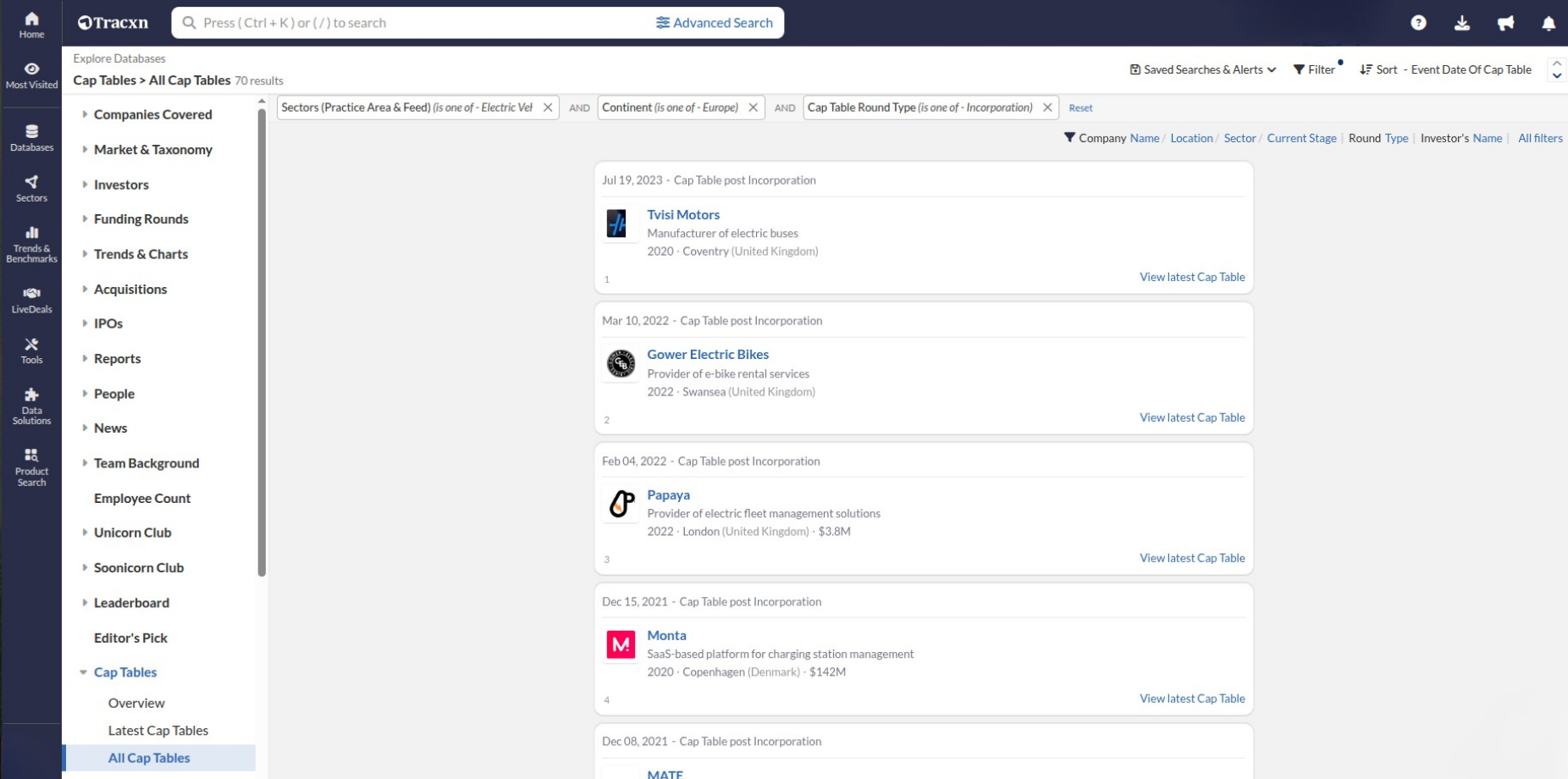 Seed stage, AI-native companies in Canada that have raised funding rounds of $1 Million or more.